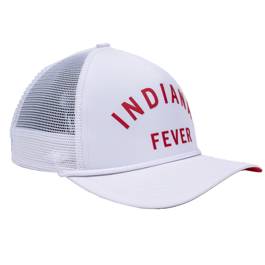 Adult Indiana Fever AF Minimalist 9Forty Hat in White by New Era