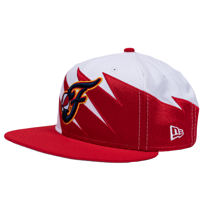 Adult Indiana Fever Jagged Edge 9Fifty Hat in Red by New Era