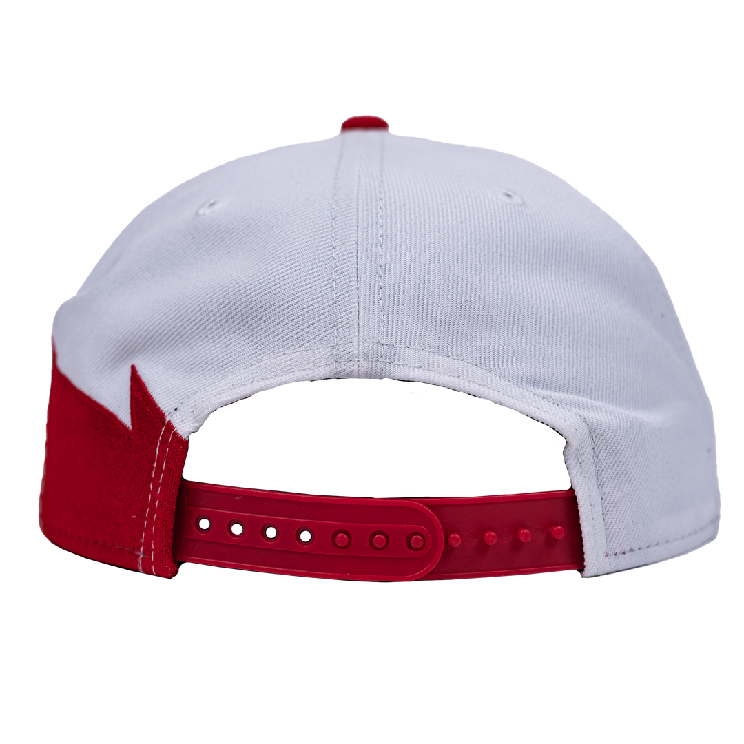 Adult Indiana Fever Jagged Edge 9Fifty Hat in Red by New Era