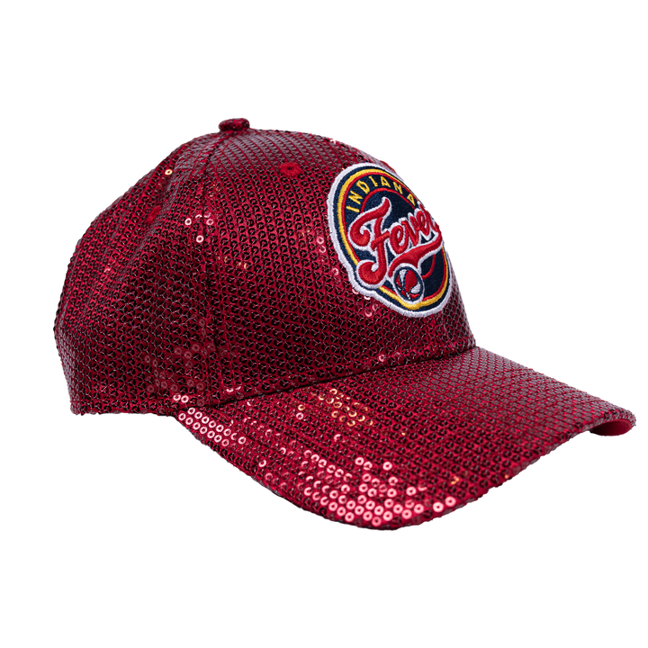 Women's Indiana Fever Sequin 9Forty Hat in Red by New Era