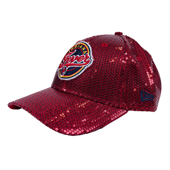 Women's Indiana Fever Sequin 9Forty Hat in Red by New Era