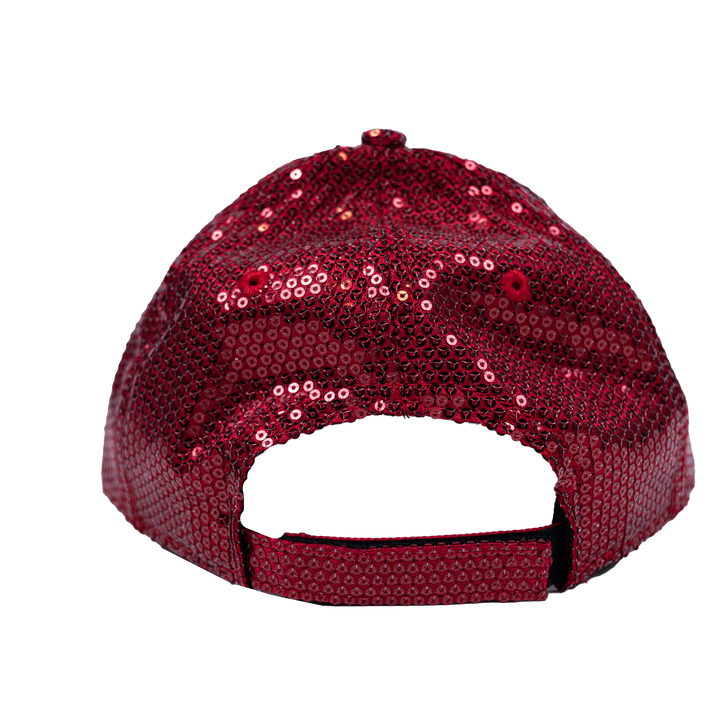 Women's Indiana Fever Sequin 9Forty Hat in Red by New Era