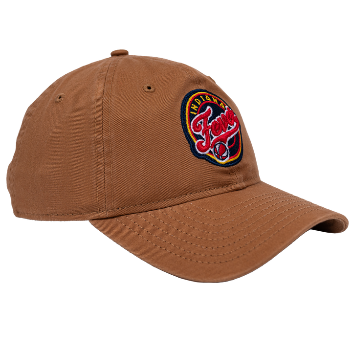 Adult Indiana Fever Secondary Logo 9Twenty Hat in Tan by New Era