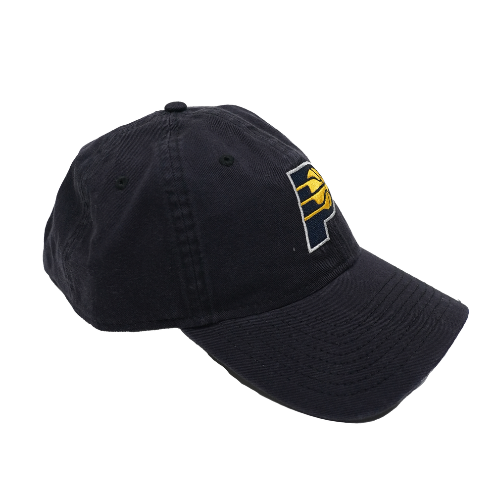 Adult Indiana Pacers Mini Primary Logo 9Twenty Hat in Navy by New Era