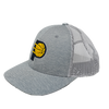 Adult Indiana Pacers Primary Logo Harrington Trucker Hat in Grey by '47