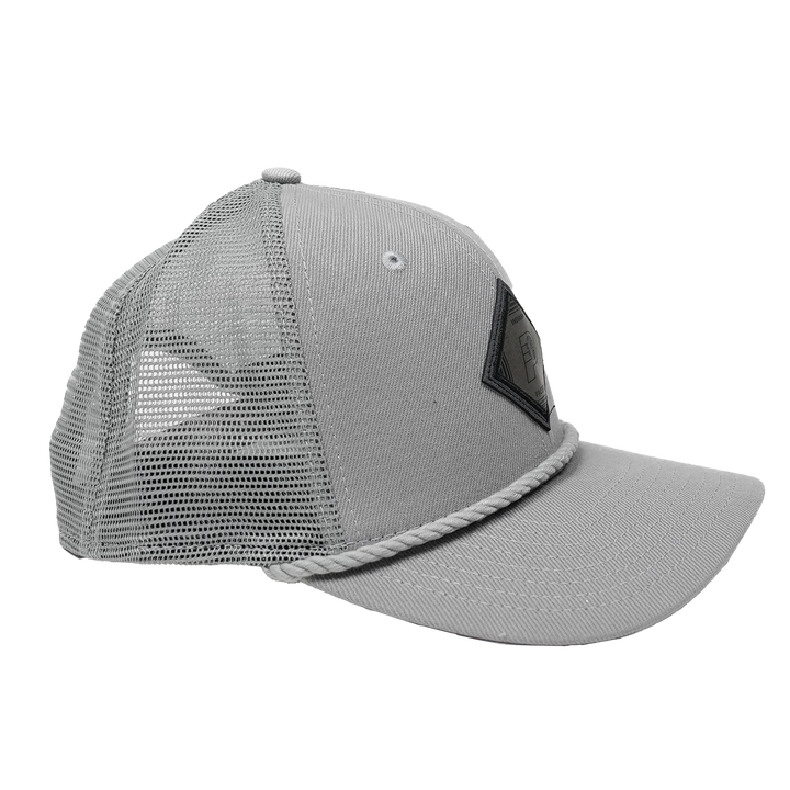 Adult Indiana Pacers Leather Logo 9Seventy Hat in Grey by New Era