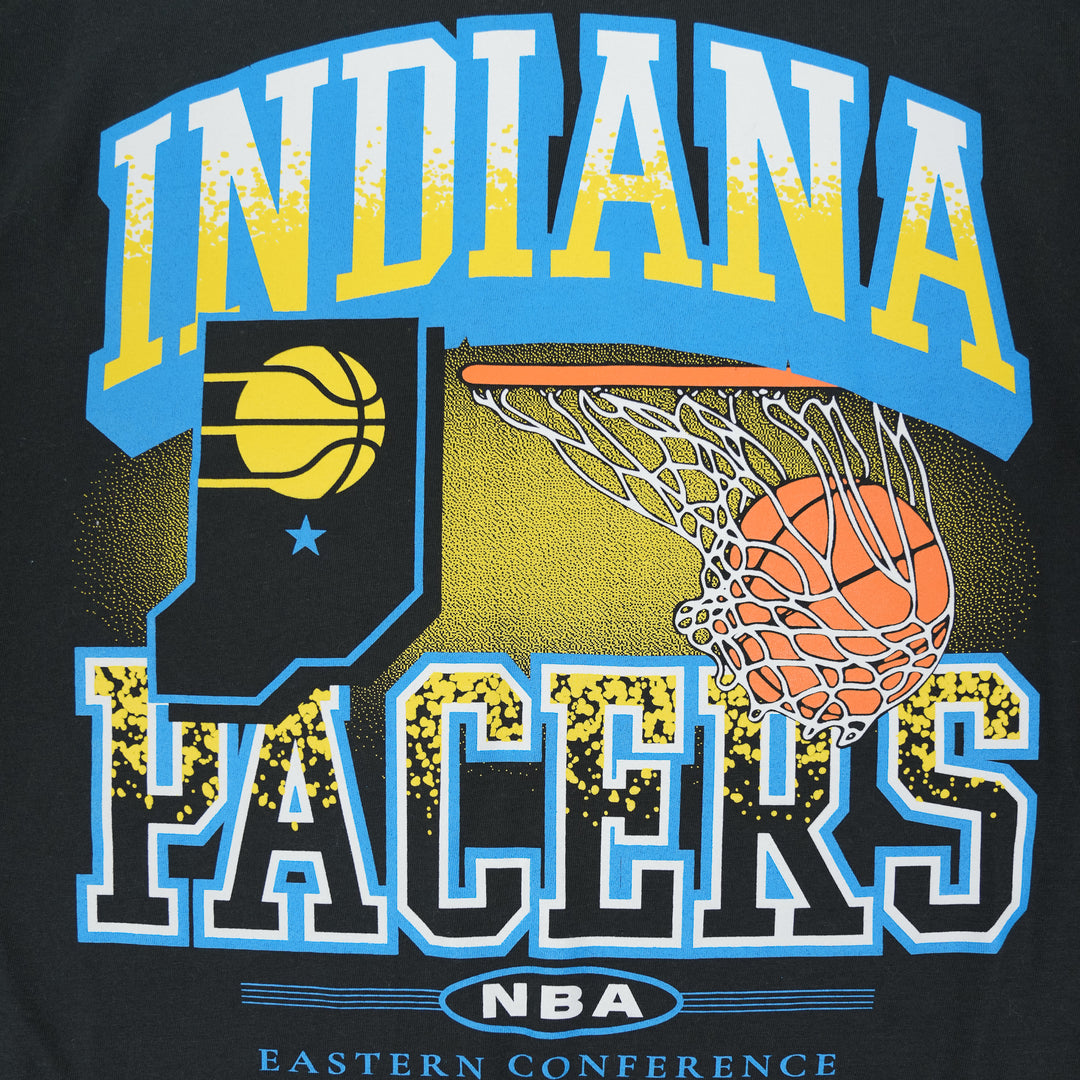 Adult Indiana Pacers 24-25' CITY EDITION No Look Franklin T-shirt in Black by '47