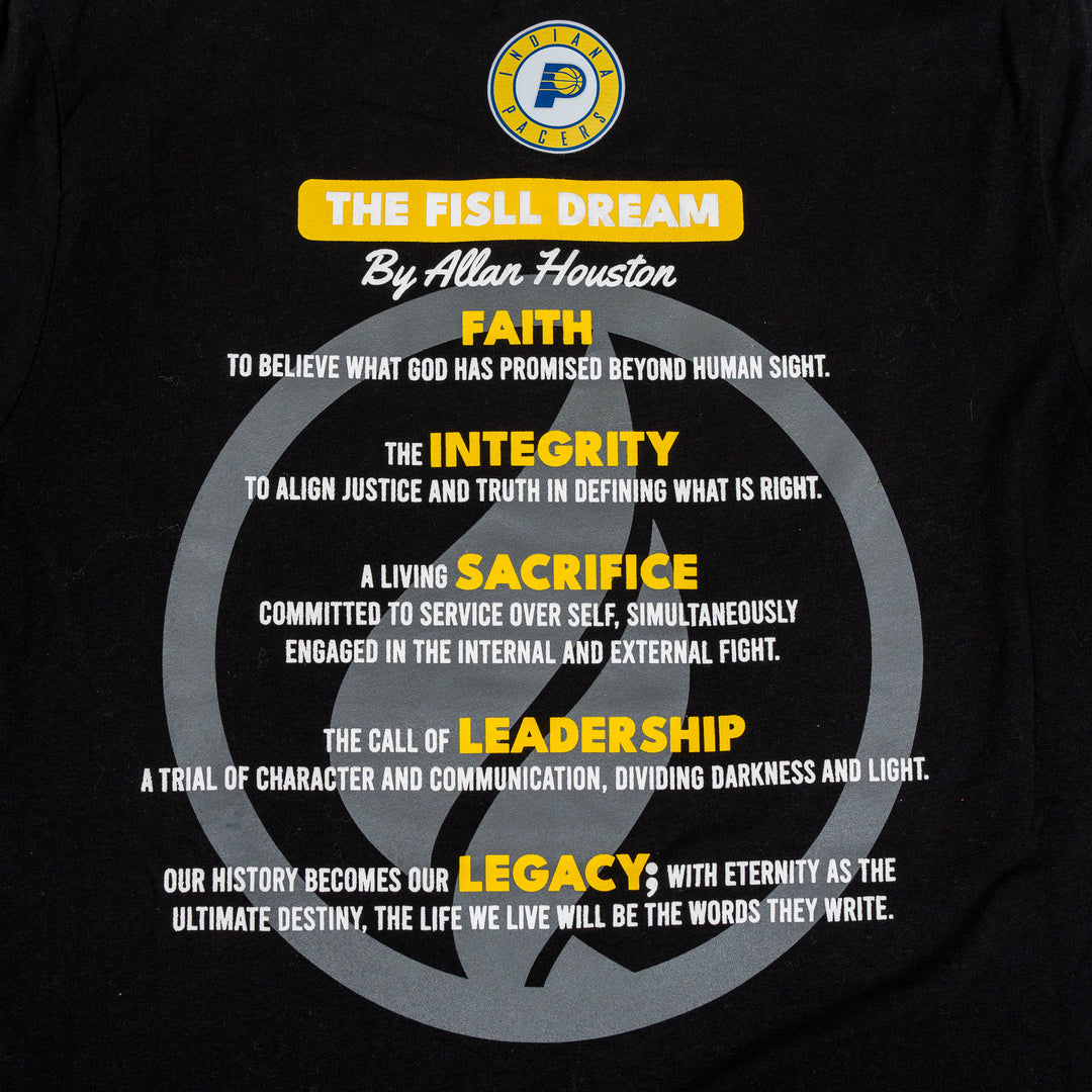 Adult Indiana Pacers Martin Luther King Jr. T-Shirt in Heather Grey by FISLL