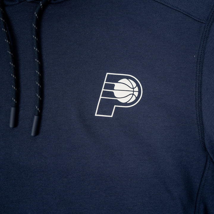 Adult Indiana Pacers Imprint Forward Lightweight Hooded Sweatshirt in Navy by '47