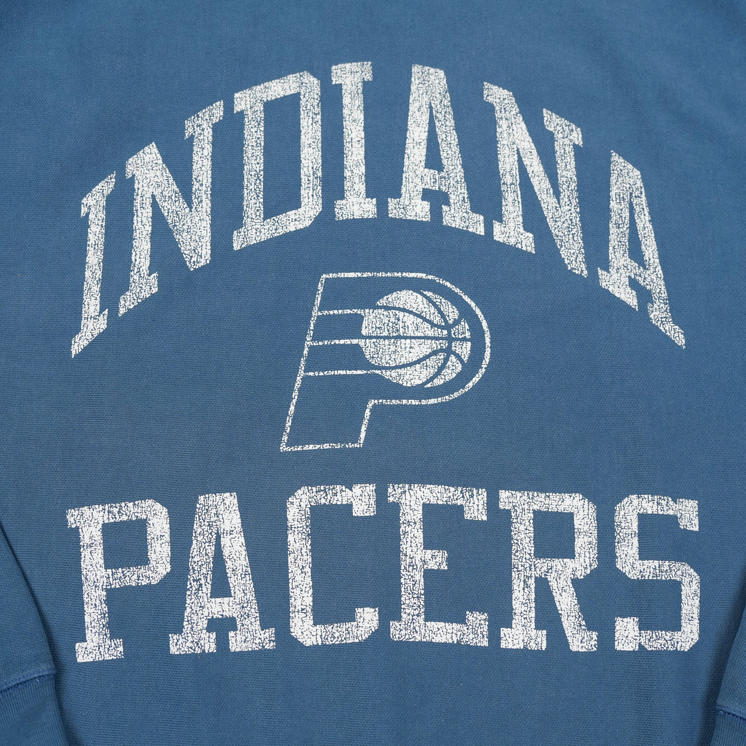 Adult Indiana Pacers Wave Rider Crew Fleece in Blue by '47