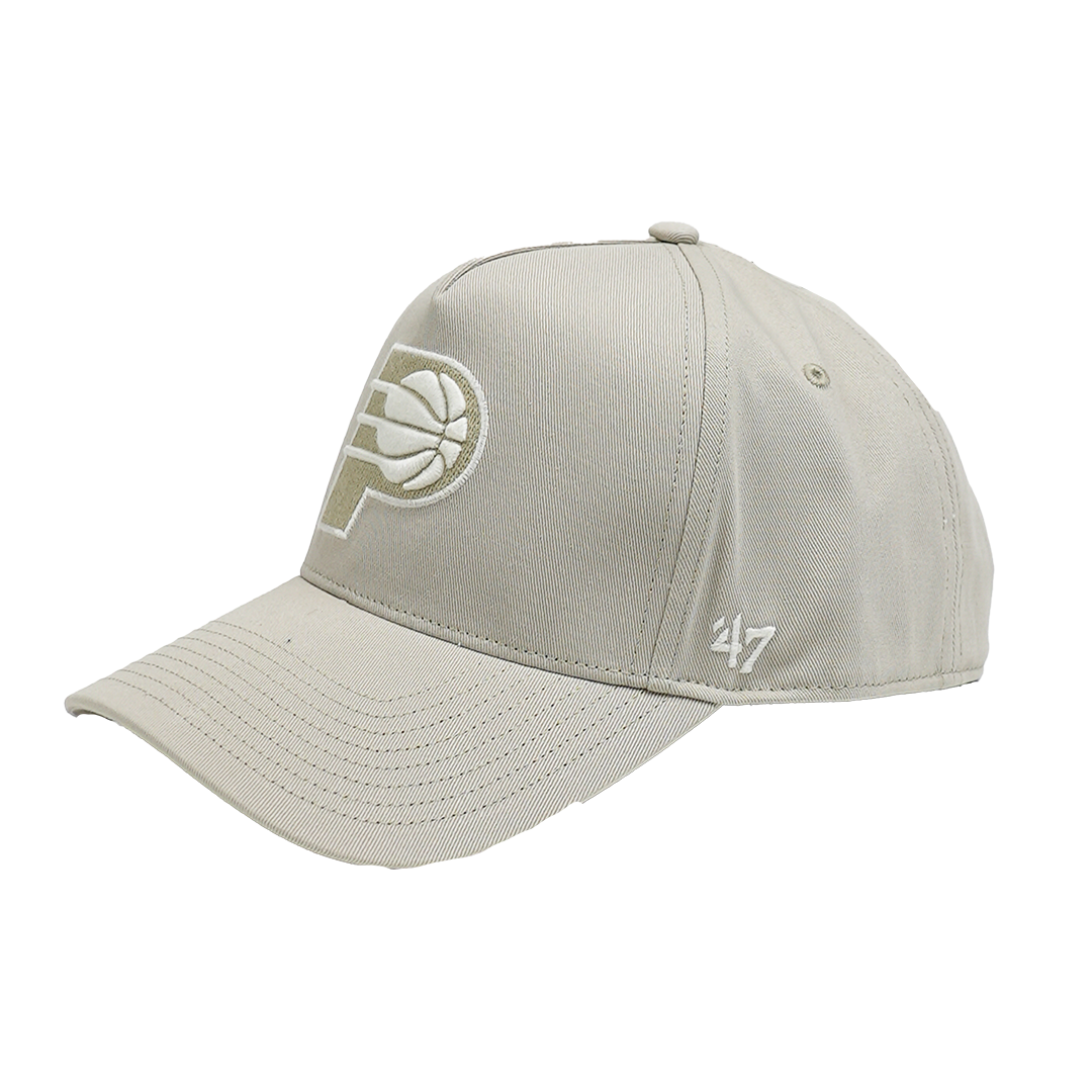 Adult Indiana Pacers Foundation Offside DT Hat in Natural by '47