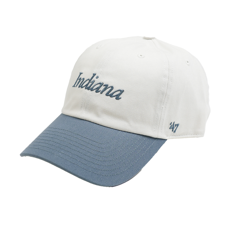 Adult Indiana Pacers Foundation Script Clean Up Hat in Natural by '47