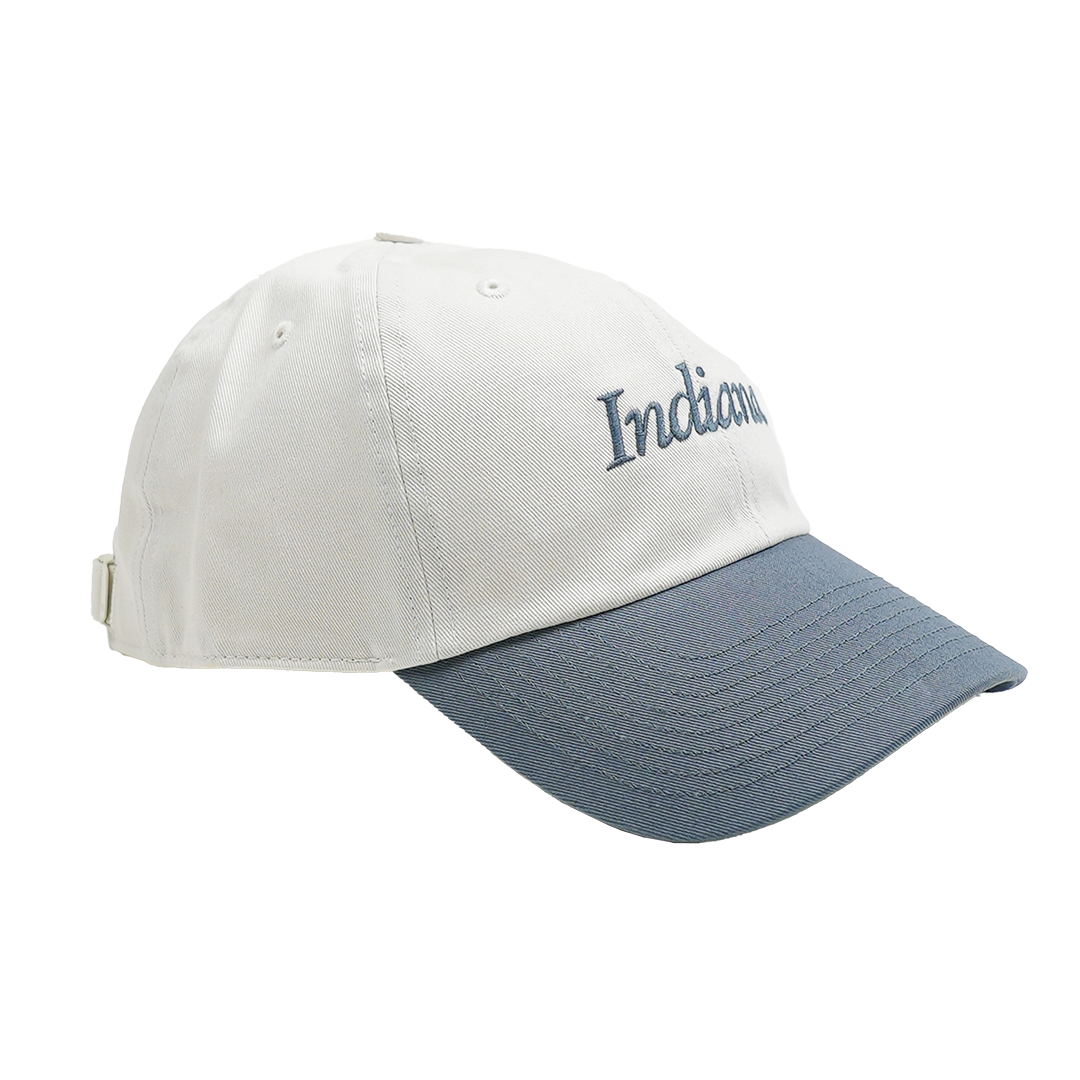 Adult Indiana Pacers Foundation Script Clean Up Hat in Natural by '47