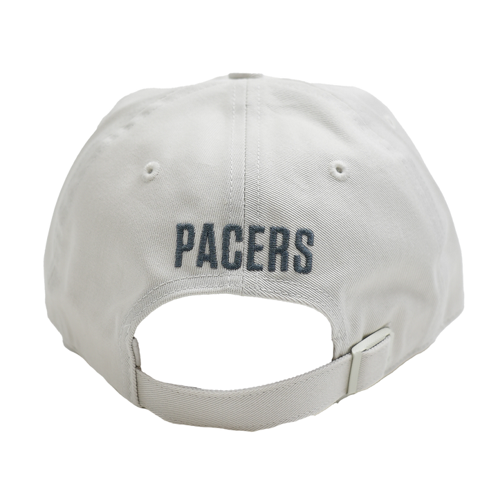 Adult Indiana Pacers Foundation Script Clean Up Hat in Natural by '47