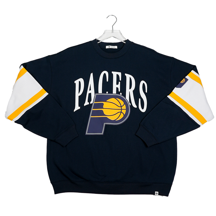 Women's Indiana Pacers Steadfast Crewneck Sweatshirt in Navy by '47