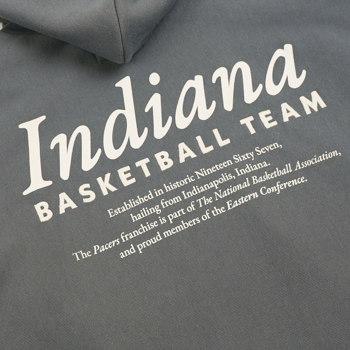 Adult Indiana Pacers Monogram Foundation Hooded Sweatshirt in Grey by '47