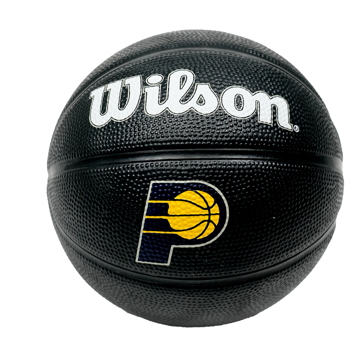 Indiana Pacers Black Out Mini Basketball in Black by Wilson