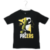 Youth Little Kids Indiana Pacers Mickey Cross Fade T-Shirt in Black by Nike