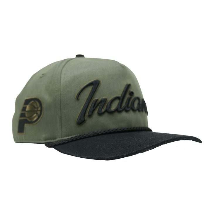 Adult Indiana Pacers Recon Overhand Hitch Hat in Green by '47