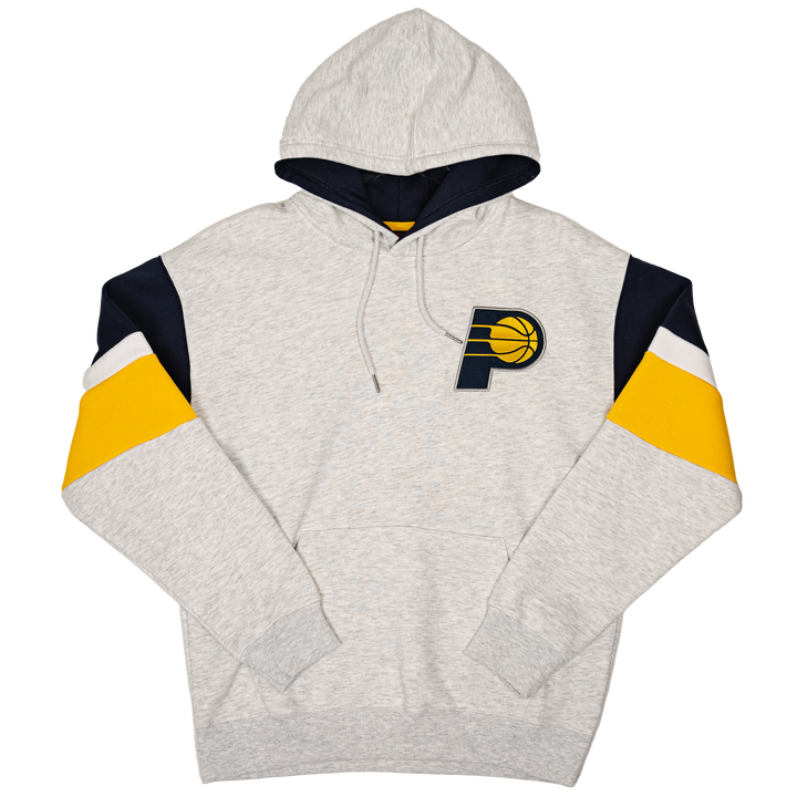 Adult Indiana Pacers Big Show Hooded Sweatshirt in Grey by UNK