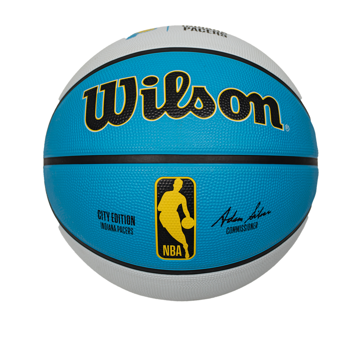 Indiana Pacers 24-25' CITY EDITION Basketball in White by Wilson