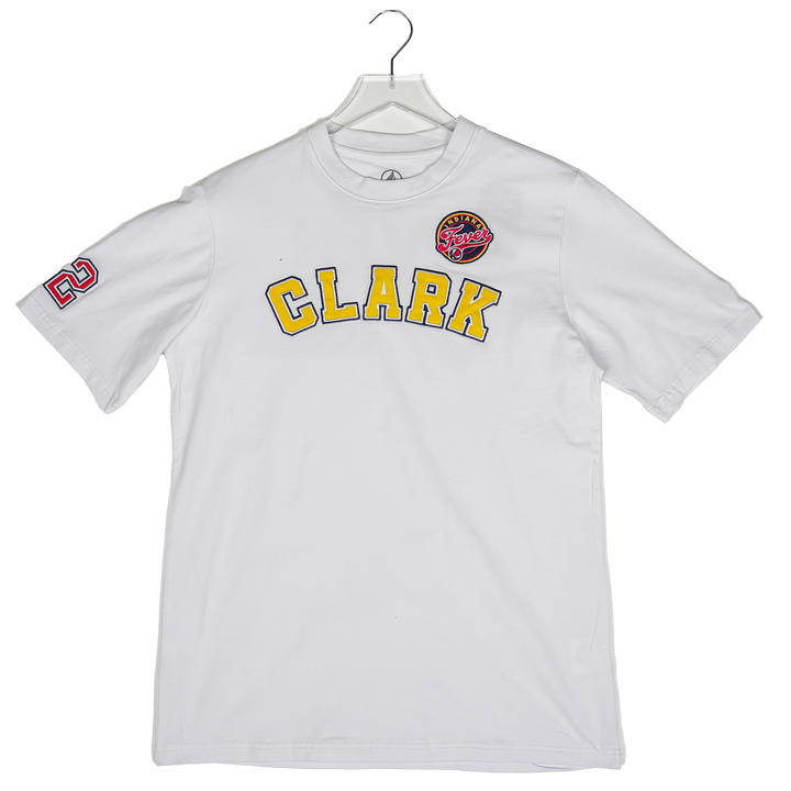 Adult Indiana Fever Caitlin Clark #22 Sleevie T-shirt in White by FISLL