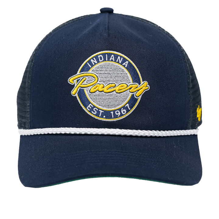 Adult Indiana Pacers Promenade Hitch RF Hat in Navy by '47