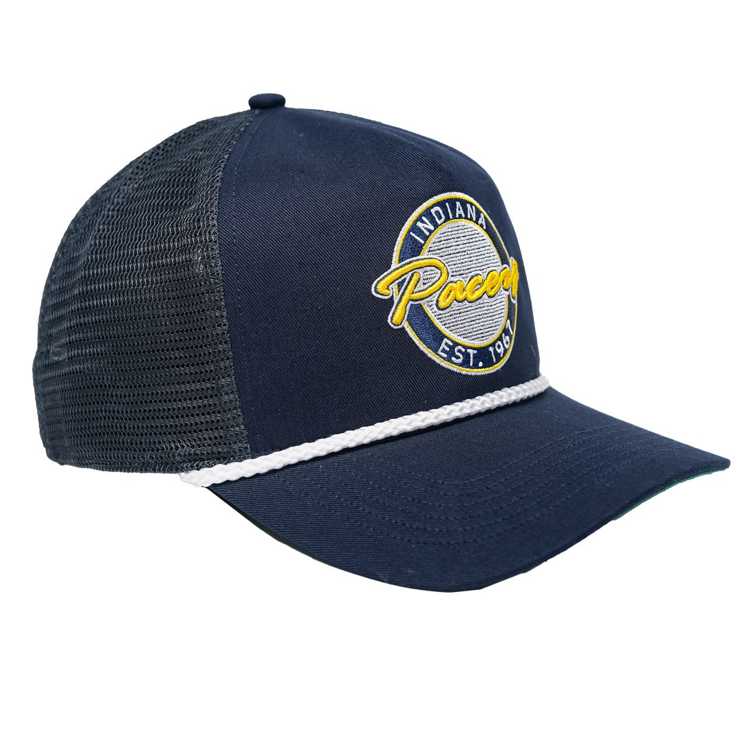 Adult Indiana Pacers Promenade Hitch RF Hat in Navy by '47