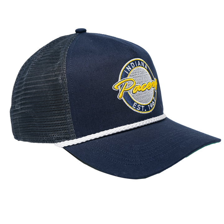 Adult Indiana Pacers Promenade Hitch RF Hat in Navy by '47