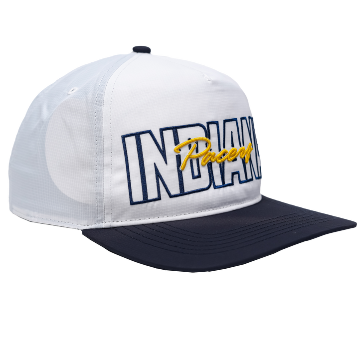 Adult Indiana Pacers Lineman Hitch Hat in White by '47