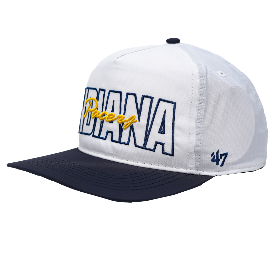 Adult Indiana Pacers Lineman Hitch Hat in White by '47