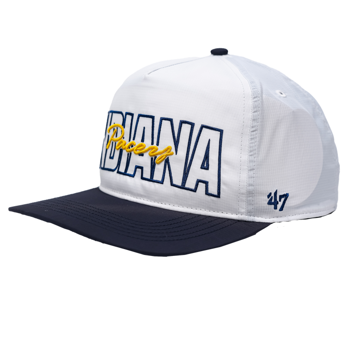 Adult Indiana Pacers Lineman Hitch Hat in White by '47