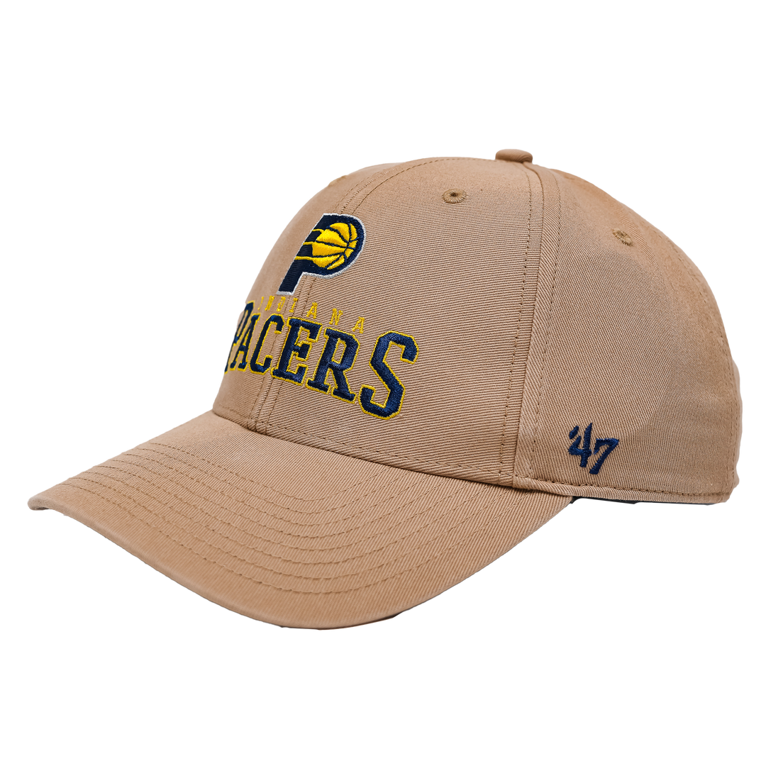 Adult Indiana Pacers Powell MVP Hat in Tan by '47