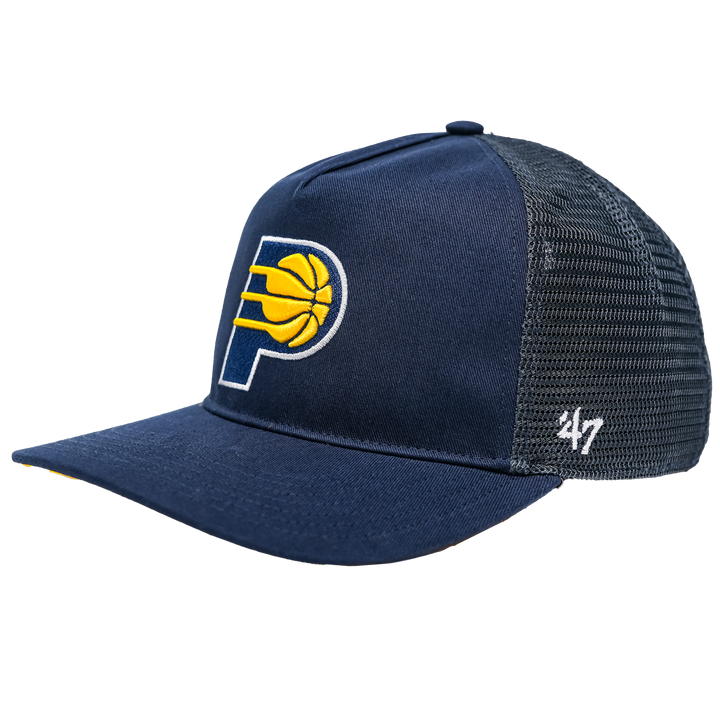 Adult Indiana Pacers Mesh Hitch Hat in Navy by '47