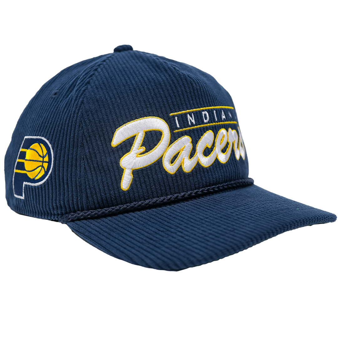 Adult Indiana Pacers Corduroy Hitch RF Hat in Navy by '47