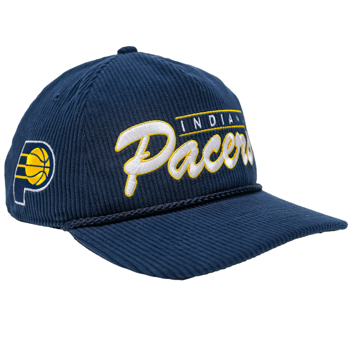 Adult Indiana Pacers Corduroy Hitch RF Hat in Navy by '47