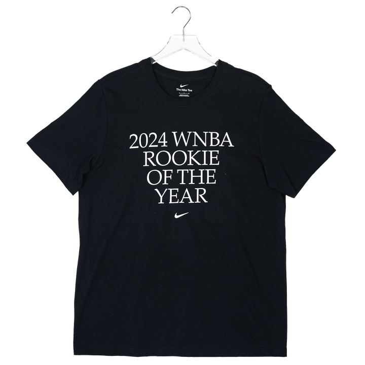 Adult Indiana Fever 2024 WNBA Rookie Of The Year Caitlin Clark T-shirt in Black by Nike