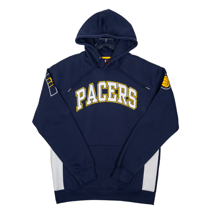 Adult Indiana Pacers Red Alert Hooded Sweatshirt in Navy by Unk