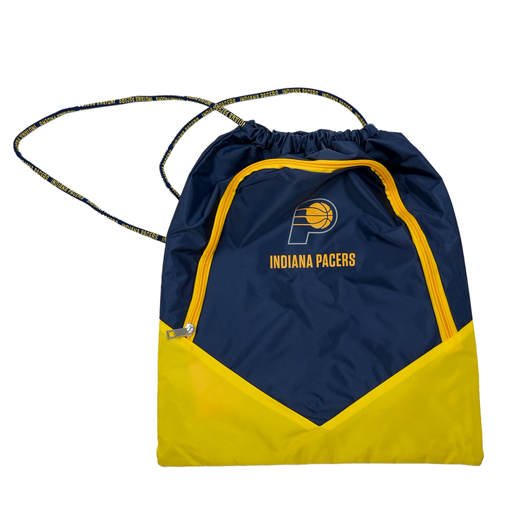 Indiana Pacers Repeat Wordmark 2-Tone Drawstring Bag in Navy by FOCO