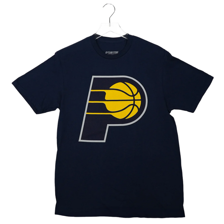 Adult Indiana Pacers Primary Logo T-shirt in Navy by Pacers Team Store