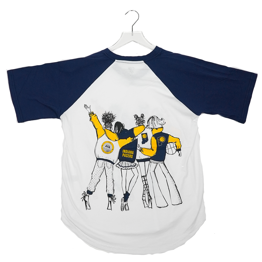 Womens Indiana Pacers MVP T-shirt in White by G-III