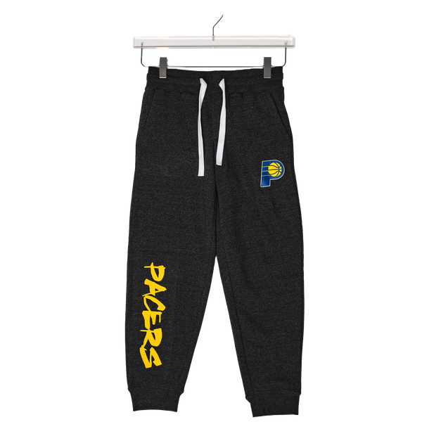 Youth Indiana Pacers Bruder Sweatpant in Black by Sportiqe