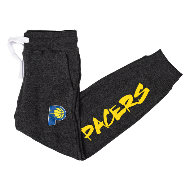 Youth Indiana Pacers Bruder Sweatpant in Black by Sportiqe