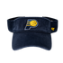 Adult Indiana Pacers Primary Logo Clean Up Visor in Navy by '47