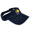 Adult Indiana Pacers Primary Logo Clean Up Visor in Navy by '47