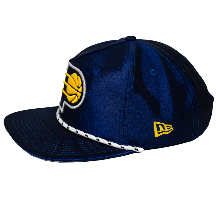 Adult Indiana Pacers Golfer Team Rope Hat in Navy by New Era