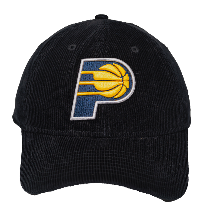 Adult Indiana Pacers Corded 9Twenty Hat in Black by New Era