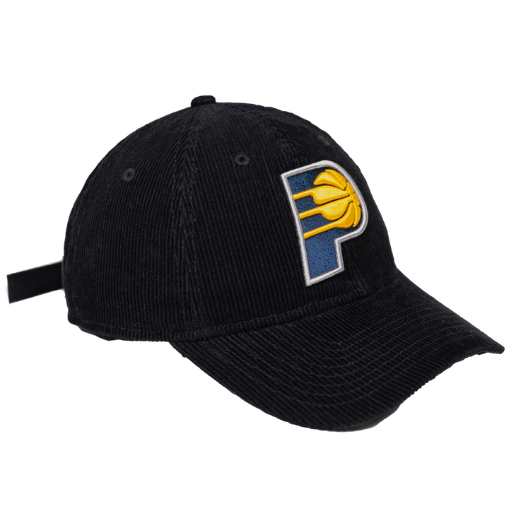 Adult Indiana Pacers Corded 9Twenty Hat in Black by New Era