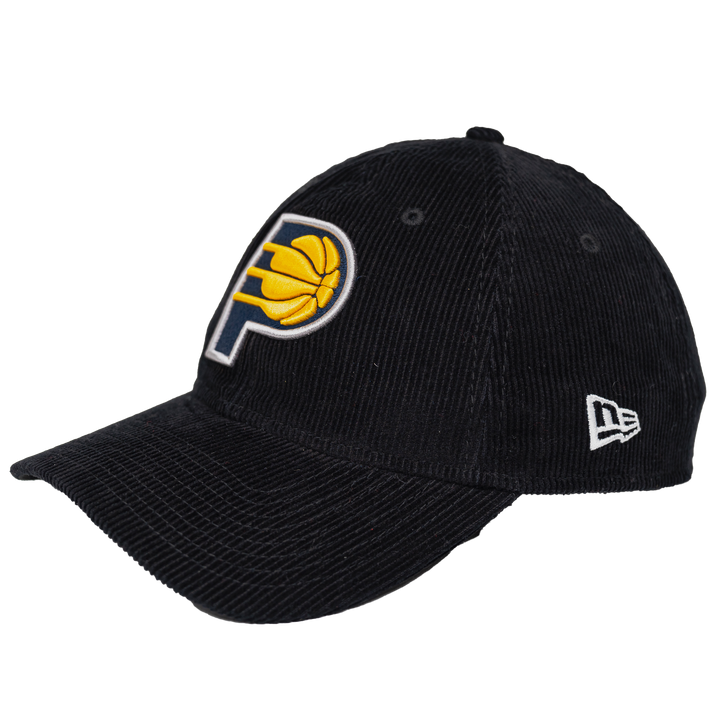 Adult Indiana Pacers Corded 9Twenty Hat in Black by New Era