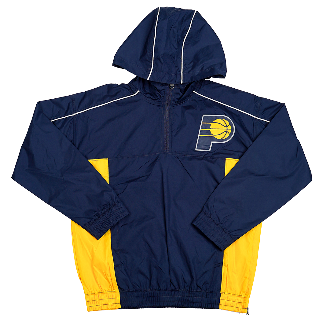 Youth Indiana Pacers Supremacy 1/4 Zip Hoodie in Navy by Outerstuff